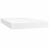 Cumpara ieftin Saltea cu arcuri buzunar, fermitate medie, alb, 120x200x20 cm, piele ecologica