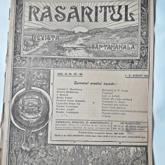 Revista Rasaritul, anul III, nr.45-48/1920