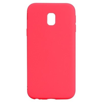 Husa Pentru SAMSUNG Galaxy J3 2017 - Luxury Slim Mat TSS, Rosu foto