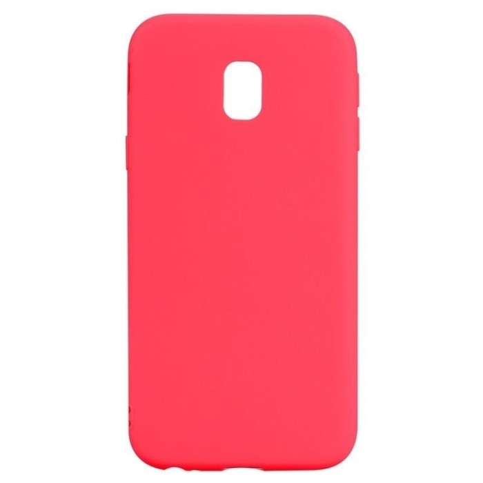 Husa Pentru SAMSUNG Galaxy J3 2017 - Luxury Slim Mat TSS, Rosu