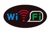 Tabelul luminos cu LED-uri pentru semnul &amp;quot;Salon WI-FI&amp;quot;