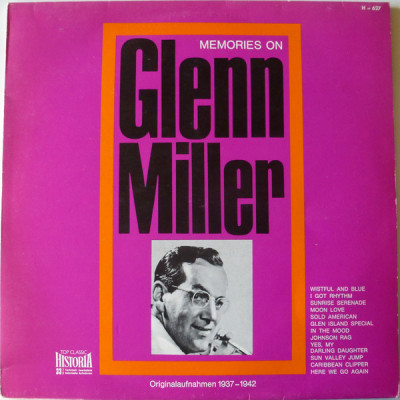 Vinil Glenn Miller &amp;ndash; Memories On Glenn Miller (VG++) foto