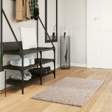 vidaXL Covor pufos &quot;PAMPLONA&quot; cu fire &icirc;nalte, bej modern, 60x110 cm