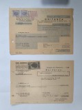 Chitanta + Borderou emise de Banca Romaneasca Bucuresti 1946 / CD1P