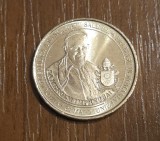 50 bani 2019, Papa, Rom&acirc;nia, UNC