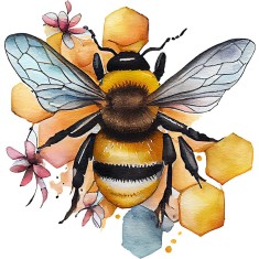 Sticker decorativ, Albina, Galben, 61 cm, 1257STK-2