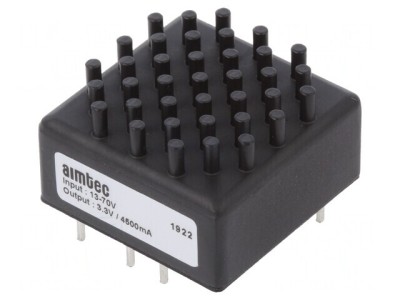 Convertor DC/DC 20W 13-70V la 3,3V 4,5A 1x1 foto