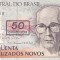 Bancnota Brazilia 50 Cruzeiros pe 50 Cruzados Novos (1990) - P223 UNC