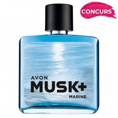 Apa de toaleta Musk Marine, 75ml foto