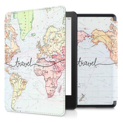 Husa pentru Kindle Paperwhite 11, Piele ecologica, Multicolor, kwmobile, 56256.04 foto