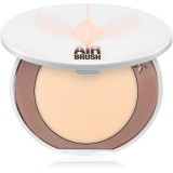 Charlotte Tilbury Airbrush Brightening Flawless Finish pudră compactă iluminatoare pachet pentru calatorie culoare Tan-Deep 3.4 g