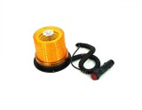 Girofar omologat U.E. cu 30 SMD IP65 12-24V lumina portocalie. Cod:ART-HD06