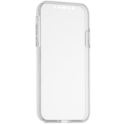 Husa VIGAFON iPhone X/ XS, Protectie Fata Spate 360 - Silicon Transparent foto