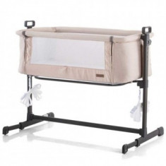 Patut Copii Co-Sleeper Chipolino Close To Me - Beige foto