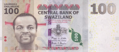 Bancnota Swaziland 100 Emalangeni 2010 - P39a UNC foto