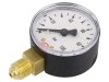 Manometru 0-100 bar 50mm pentru lichide și gaze inerte