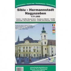 Hartă rutieră Sibiu - Paperback - *** - Cartographia Studium