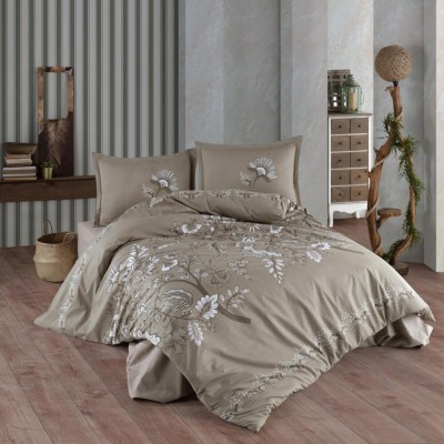 Lenjerie de pat 100% bumbac king size (arhaic2) foto