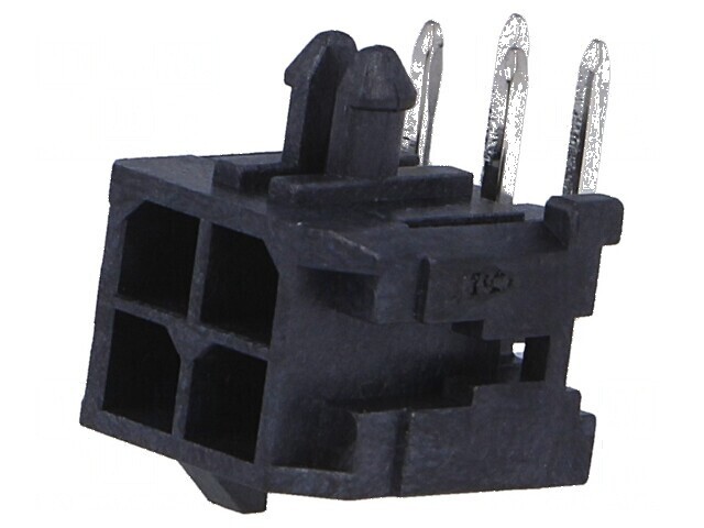 Conector cablu-placă soclu tată Micro-Fit 3.0 4 PIN THT