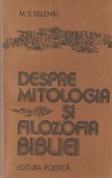 M. S. BELENKI - DESPRE MITOLOGIA SI FILOZOFIA RELIGIEI