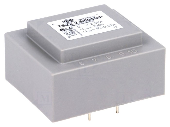 Transformator &icirc;ncapsulat 2,5VA 230V 9V