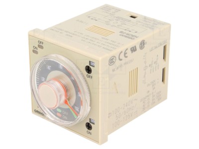Timer analogic DPDT 100-240VAC 8-PIN foto