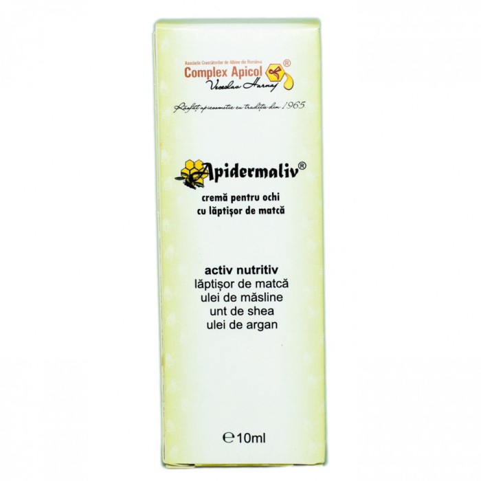 Apidermaliv cr.de ochi 10ml complex apicol