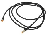 Cablu M8 pentru senzori/automatizări, 3 pini, 2m, 60VDC, IP67
