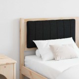 VidaXL Tăblie tapițată Maro 150 cm Lemn de pin masiv și stofă 879061