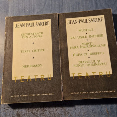 Teatru Jean Paul Sartre 2 volume