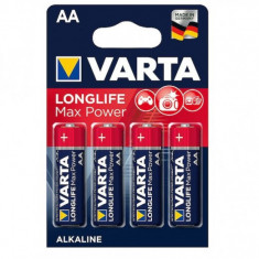 Baterie Varta LongLife Max Power AA R6 1,5V alcalina set 4 buc.