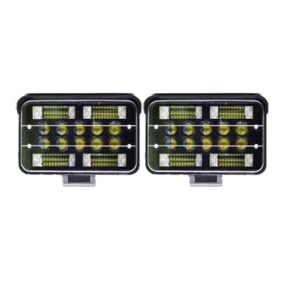 Set 2 Proiectoare led FOXMAG24 192W, Suv, ATV, Tractor, Jeep, 2 faze foto