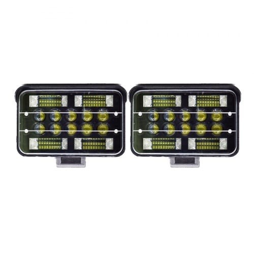 Set 2 Proiectoare led FOXMAG24 192W, Suv, ATV, Tractor, Jeep, 2 faze