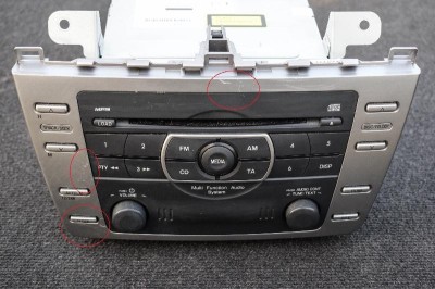 Unitate radio CD MAZDA 6 Hatchback GH 2009 OEM: GS1D669R0A 2093035 foto