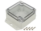 Carcasă universală ABS gri deschis 90x90x45mm