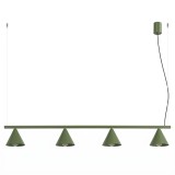Candelabru Nox 4L Verde Măsliniu