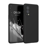 Husa Kwmobile pentru OnePlus Nord 2 5G, Negru, Silicon, KWM000013UZ038C, Carcasa
