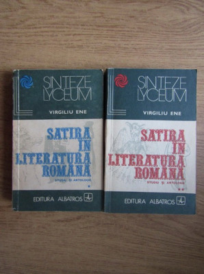 Virgiliu Ene - Satira in literatura romana 2 volume foto