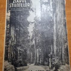 ziarul stiintelor si al calatoriilor 2 iunie 1942-botanica,razboiul si stiinta