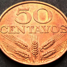 Moneda 50 CENTAVOS - PORTUGALIA, anul 1979 *cod 4709 = UNC