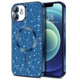 Techsuit - Luxury Glitter MagSafe - iPhone 12 - Deep Blue
