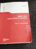 DREPT CIVIL. PARTEA GENERALA. PERSOANELE - GABRIEL BOROI