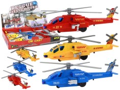 Elicopter cu efecte sonore si luminoase, 19 x 7 x 7 cm, Lean 16531