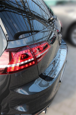 Ornament protectie bara spate/portbagaj crom Volkswagen Golf 7 Hatchback dupa 2012 foto