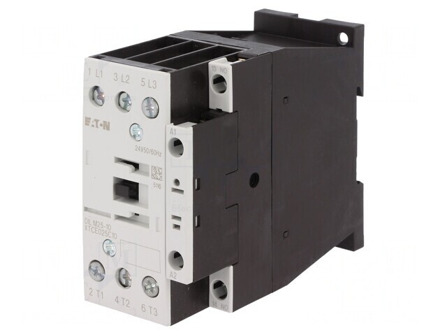 Contactor Tripolar 24VAC 25A 690V NO x3
