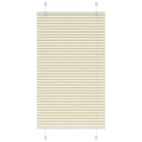Jaluzea plisată Crem 80x150cm Lățime țesătură 79,4 cm