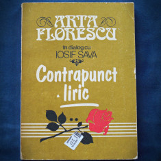 CONTRAPUNCT LIRIC - ARTA FLORESCU IN DIALOG CU IOSIF SAVA