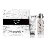Iceberg Twice Platinum - Set Cadou (Apa de Toaleta 125 ml + Gel de dus 100 ml), Femei