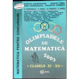 OLIMPIADELE DE MATEMATICA 2003: CLASELE XI-XII-M. ANDRONACHE, M. TENA SI COLAB.-335374