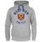 West Ham United hanorac de bărbați cu glugă graphic grey - L